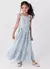 Vestido longo infantil menina Santorini - comprar online