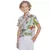 Camisa Folhagens- Branca & Verde - comprar online