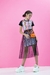 Vestido Lettering e Saia de Tule na internet