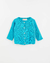 Tricot Bebe Liso Azul Biru