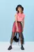 Vestido Rosa Neon Com Sobreposição De Saia Tule
