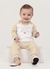 Conjunto fleece bordado bebê unissex - comprar online