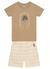 Conjunto infantil menino em malha e sarja Palmeiras - comprar online