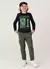 Camiseta Minecraft em malha infantil