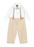 Conjunto body e calça sarja infantil menino - comprar online