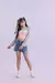 Blusa Manga Longa Cropped Com Regata - comprar online