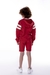 Blusão Com Tag- Vermelho & Branco- Oliver - comprar online