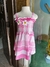 Vestido Xadrez com Bordado - comprar online