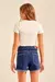 Short Jeans Destroyed na internet