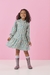 Vestido Floral Manga Longa