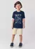 Camiseta infantil menino em malha Adventure