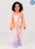 Pijama brilha no escuro em malha infantil