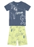 Pijama infantil menino com estampa brilha no escuro Preguiça