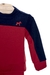 Conjunto De Blusão & Calça Jogger Em Moletom- Azul Marinho & Vermelho- Oliver na internet