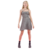 Vestido Fluido Malha Glitter