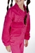 Jaqueta Em Sarja Com Pelúcia- Pink - comprar online