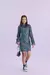 Vestido Manga Longa Canelado Com Manga Bubble - comprar online