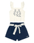 Conjunto Off e Marinho - comprar online