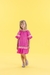 Vestido Liso Com Aplicação De Entremeio - comprar online