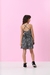 Vestido Curto Cinza Chumbo - koalak.kids