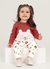 Conjunto moletom bebê menina Coelhinho