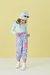 Conjunto Cropped Canelado e Calça de Nylon Estampada na internet