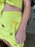 Imagem do Conjunto De Cropped & Short Saia Frutas- Verde & Vermelho