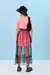 Imagem do Vestido Rosa Neon Com Sobreposição De Saia Tule