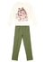 Conjunto infantil menina Animais