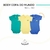 Body Polo Brasil Bebê - loja online