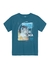 Camiseta de Manga Curta California Colorida - comprar online