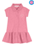 Vestido Bebê Polo Rosa Neon - comprar online