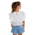 Imagem do Bata Feminina Infantil Em Laise Com Ponto Palito Sublimado