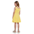 Vestido Feminino Infantil Em Sarja Tingido E Cinto De Cordão - comprar online