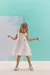 Vestido Branco Com Alça De Amarração E Babado Aplicado na internet