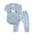 Conjunto Urso Azul