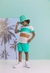 Conjunto de Verão Verde Água - comprar online