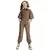 Conjunto De Camisa Lisa & Calça Jogger Com Bolsos- Verde Militar - koalak.kids