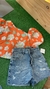Short Jeans Mom Barra Desfiada