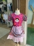 Vestido Xadrez Colorido com Estampas Sortidas - loja online