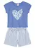 Conjunto infantil menina com blusa cropped Risca de Giz