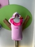 Maiô Rosa com Detalhes em Neon