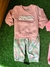 CONJUNTO ESTAMPADO BEBÊ MENINA MOLETOM - koalak.kids