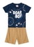 Conjunto infantil menino com bermuda moletinho Roar Boy na internet