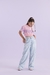 Calça Jeans Reta Com Silk Frontal - comprar online