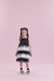 Vestido Em Camadas De Tule P&B - comprar online