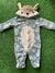 Macacão Fleece Ovelhinha - comprar online