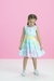 Vestido De Festa Estampado Com Cinto - comprar online