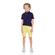 Bermuda Masculina Infantil Alfaiataria Em Sarja Colors - koalak.kids