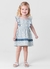 Vestido Infantil Azulejo Português